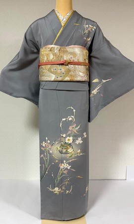 つばき文様 訪問着